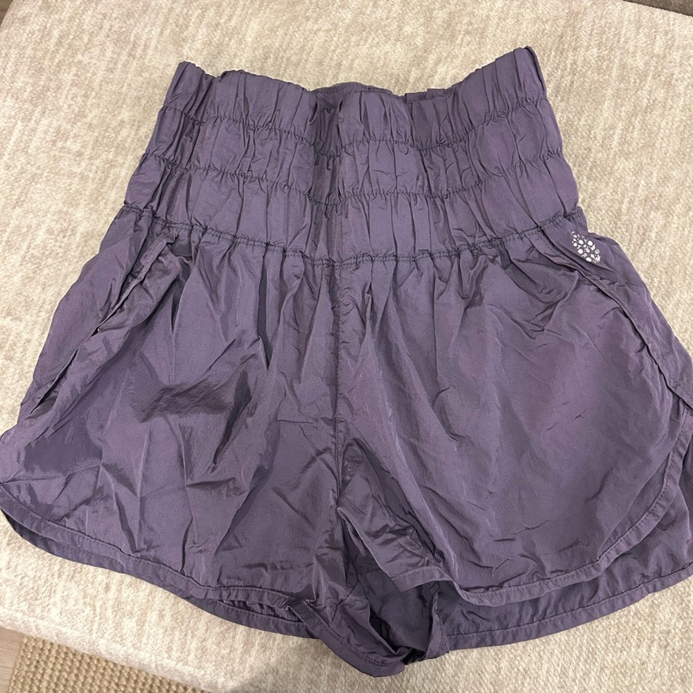 FP Movement by Free People High-Waisted Purple Shorts